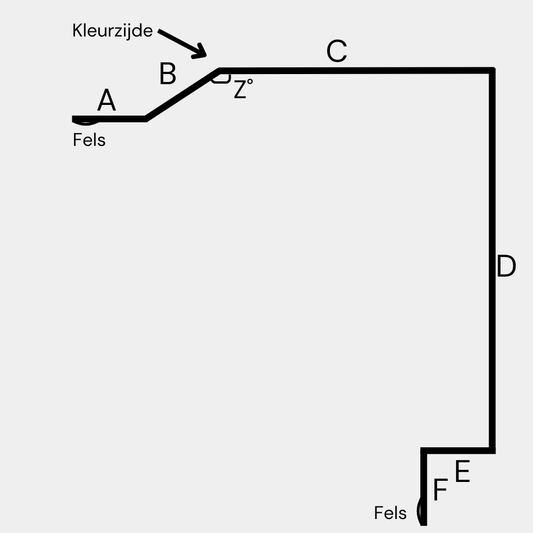 Windveer B Prisma 65µm Nerf Structuur