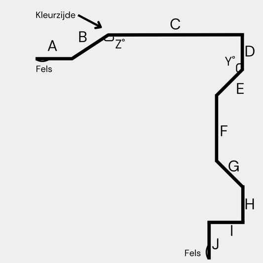 Windveer D Prisma 65µm Nerf Structuur