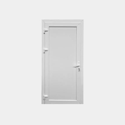 Loopdeur PVC Wit