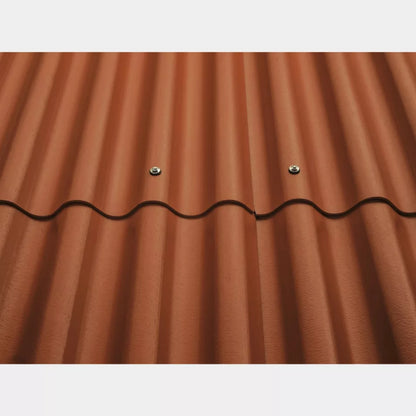 Golfplaat Baksteen Rood Eternit Ecolor 51/177