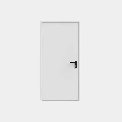 Loopdeur Aluminium Wit