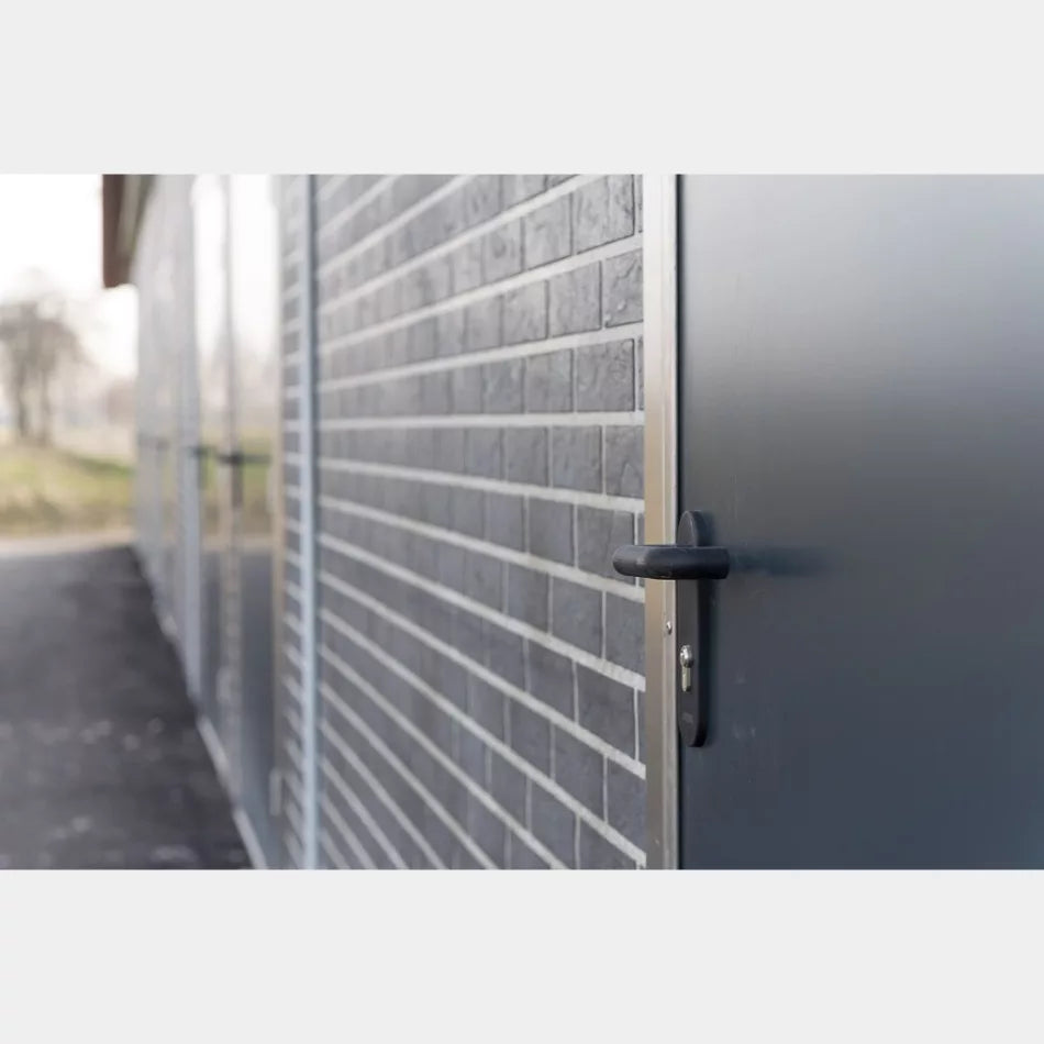 Sandwichpaneel Buitendeur Zwart/Groen/Antraciet