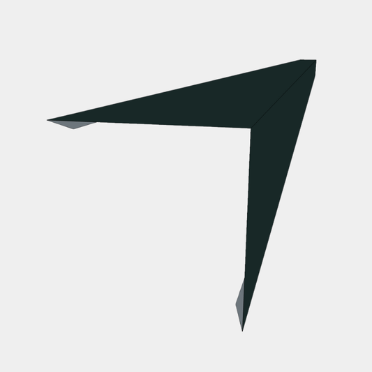 Buitenhoek PVDF/PE Gladde Coating