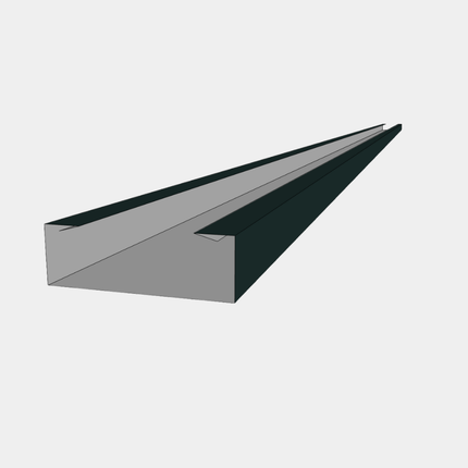 C-Profiel PVDF/PE Gladde Coating