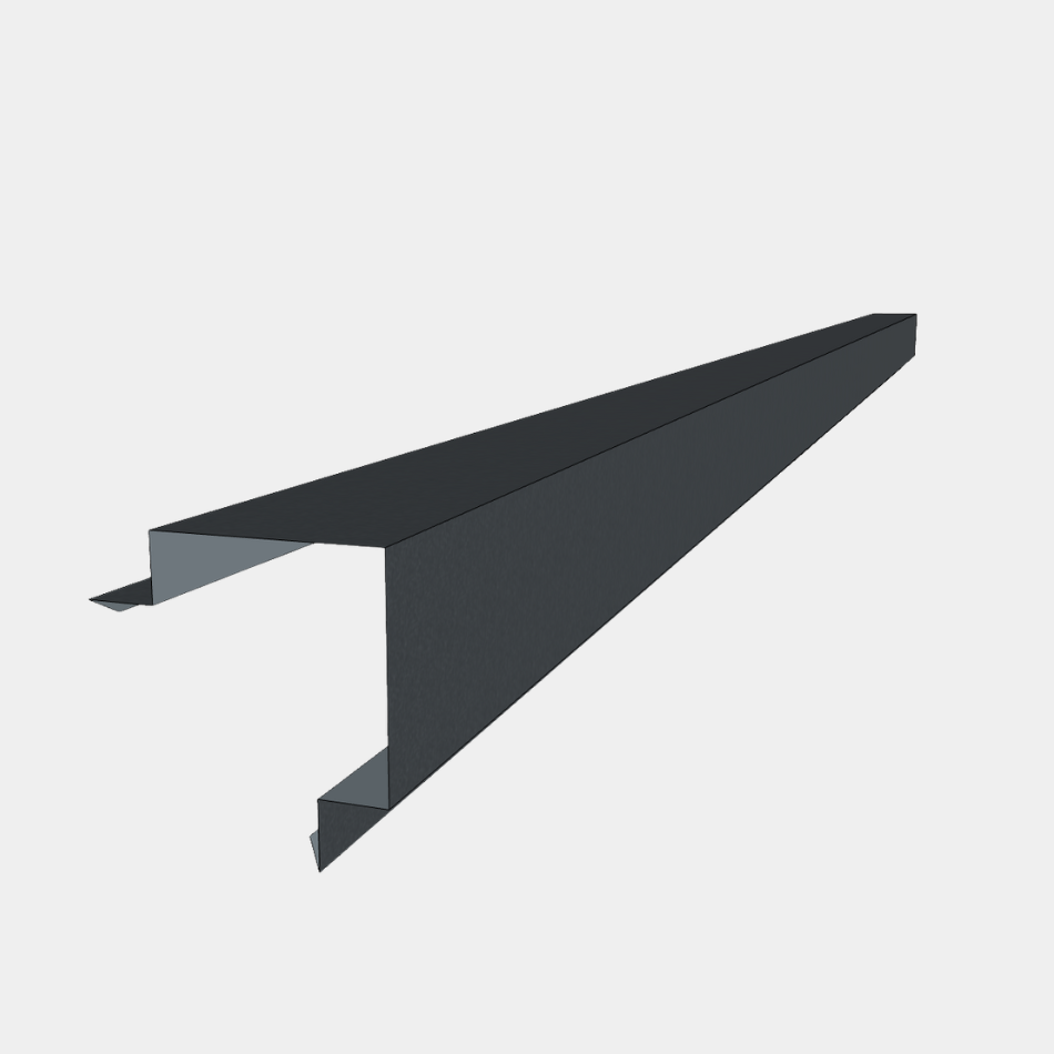 Hoekprofiel PVDF/PE Gladde Coating