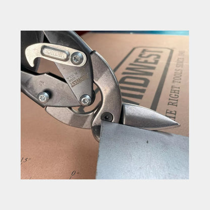 Plaat- blikschaar Midwest Links + Rechts