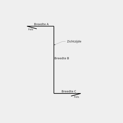 Z-Profiel Houtnerf 200µm Plastisol