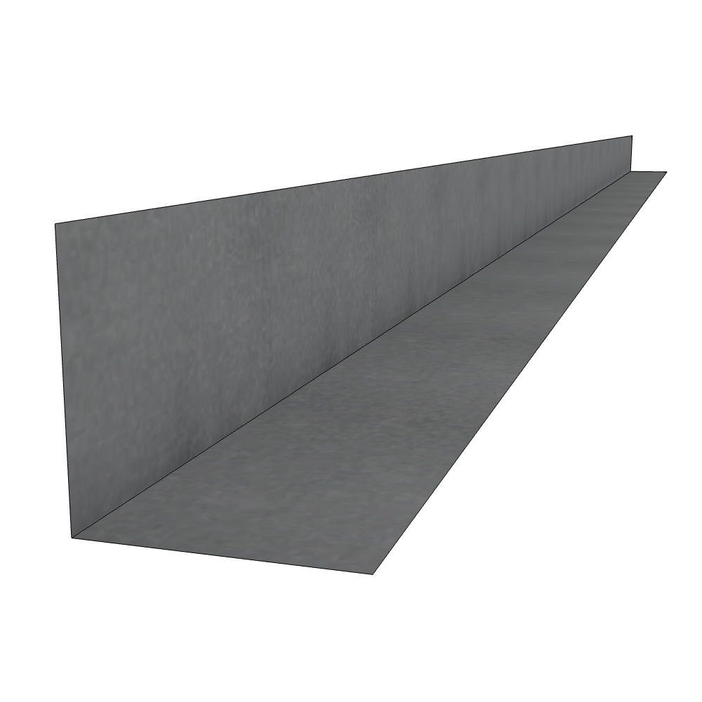 Binnenhoek Sendzimir Verzinkt 1,0mm