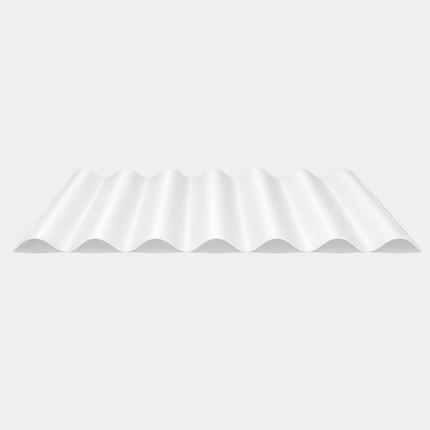 Golfplaat Polycarbonaat Driewandig Opaal 51/177