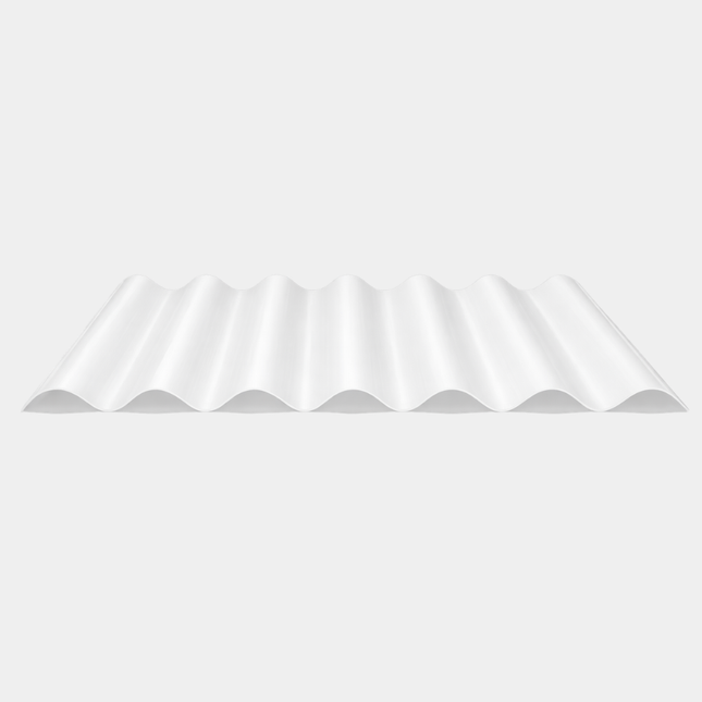 Golfplaat Polycarbonaat Driewandig Opaal 51/177