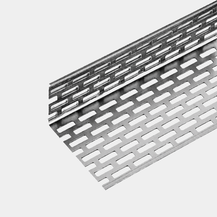 Cedral Lap Afsluitprofiel 2 Zijdig Geperforeerd 40mm