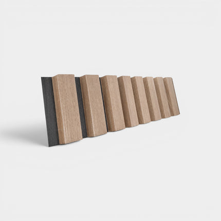 Facade Stalen Blokprofiel Houtlook Black 26/880 Budget