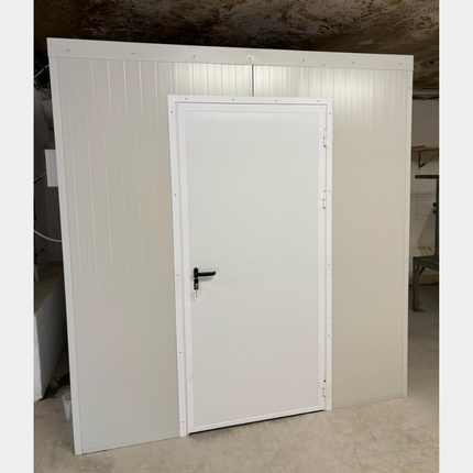 Loopdeur Aluminium Wit