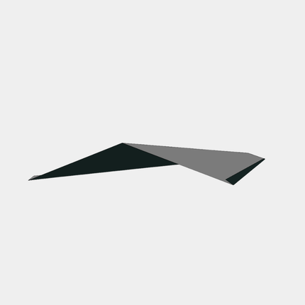 Binnennok PVDF/PE Gladde Coating