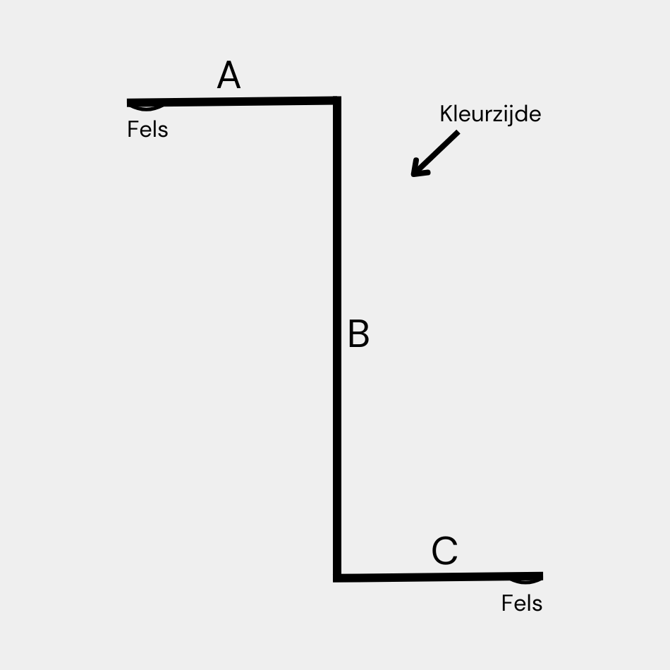 Z-Profiel Prisma 65µm Nerf Structuur