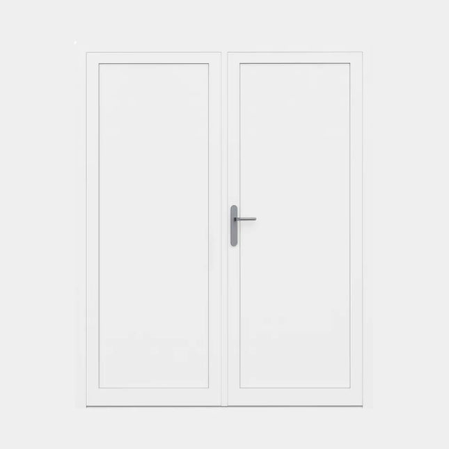 Dubbele Loopdeur PVC Wit