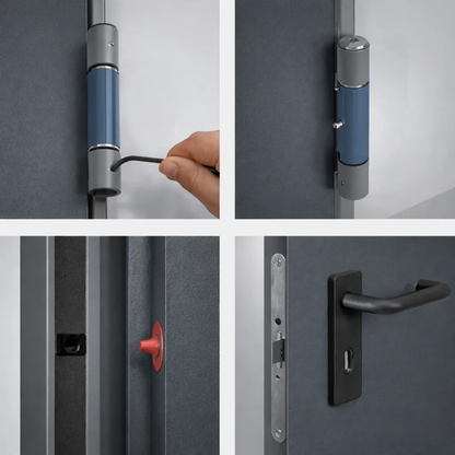 Stalen Loopdeur 60 minuten brandwerend RAL 7016 Ninz