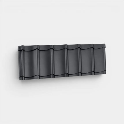 Dakpanplaat Polyester Antraciet